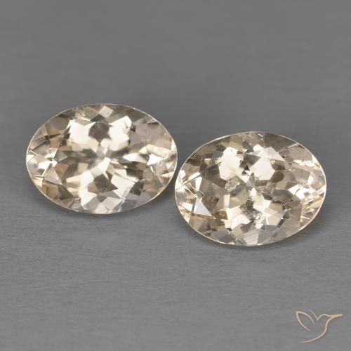 2.19ctw Naturale Rosa medio Morganite, Ovale, VS