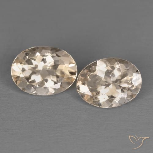 2.15ctw Naturale Rosa medio Morganite, Ovale, VS