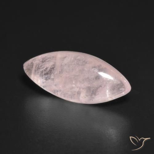 Morganite Rosa chiaro naturale da 3.53 ct, Taglio marquise, Trasparente