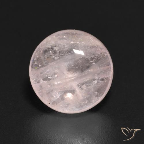 1.90ct Naturale Rosa chiaro Morganite, Rotondo, Trasparente
