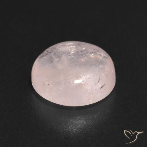 Morganite Rosa chiaro naturale da 1.90 ct, Rotondo, Trasparente
