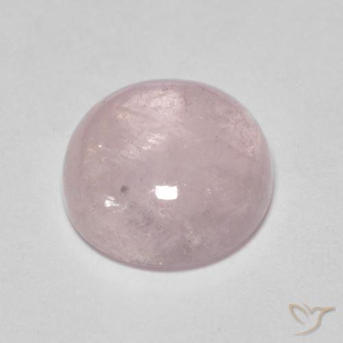 Morganite Rosa rosa naturale da 3.10 ct, Rotondo, Traslucido