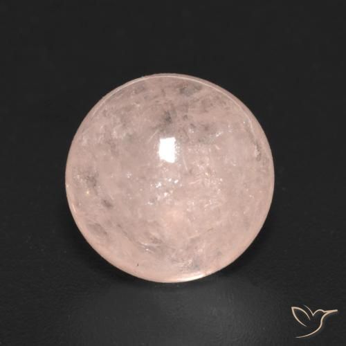 3.11ct Naturale Rosa salmone Morganite, Rotondo, Traslucido