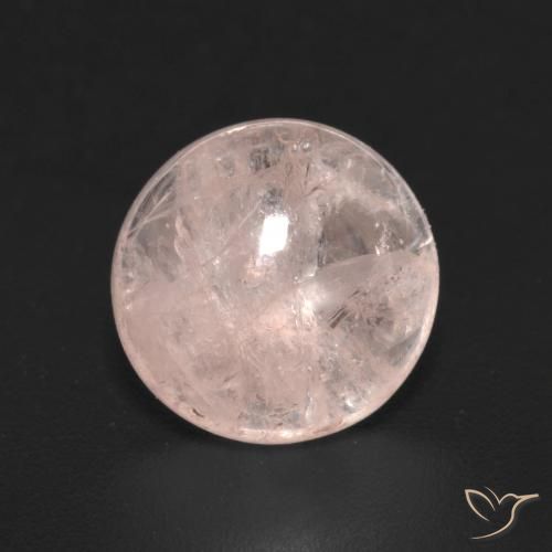 2.90ct Naturale Rosa rosa Morganite, Rotondo, Trasparente