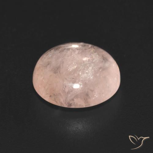 Morganite Rosa chiaro naturale da 2.50 ct, Rotondo, Trasparente