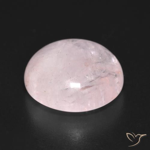 Morganite Rosa molto chiaro naturale da 9.00 ct, Rotondo, Trasparente
