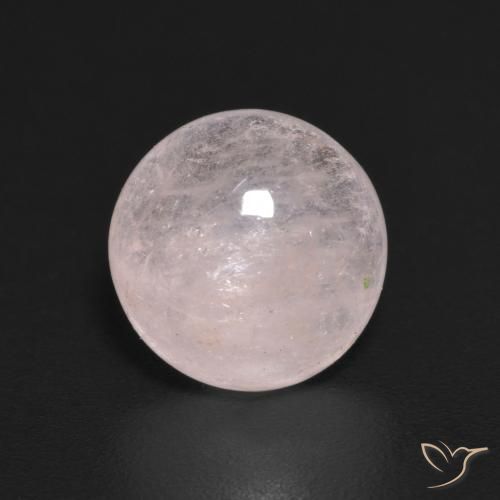 Morganite Rosa chiaro naturale da 1.98 ct, Rotondo, Trasparente
