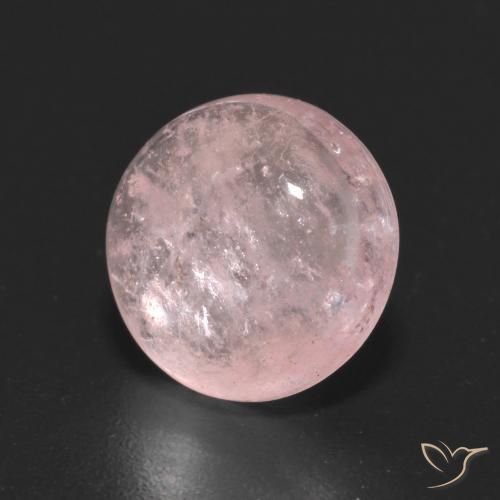 2.78ct Naturale Rosa chiaro Morganite, Rotondo, Trasparente