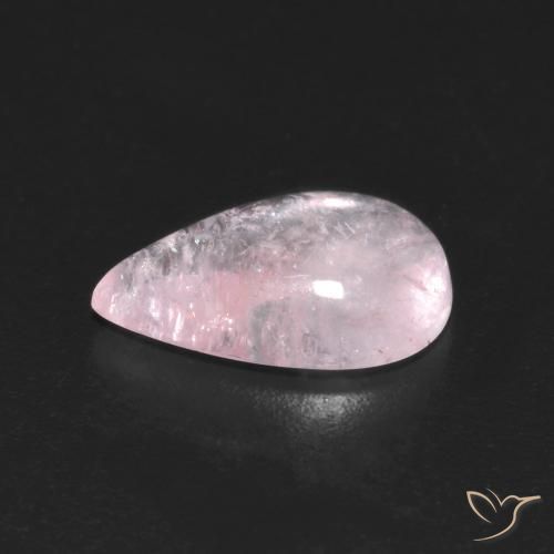 Morganite Rosa chiaro naturale da 2.26 ct, Forma a pera, Trasparente