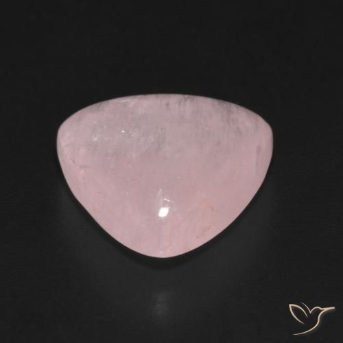 Morganite Rosa chiaro naturale da 5.63 ct, Taglio trillion, Trasparente