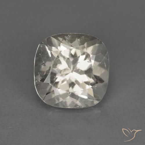 0.95ct Naturale Giallo chiaro Morganite, Cuscino, VS