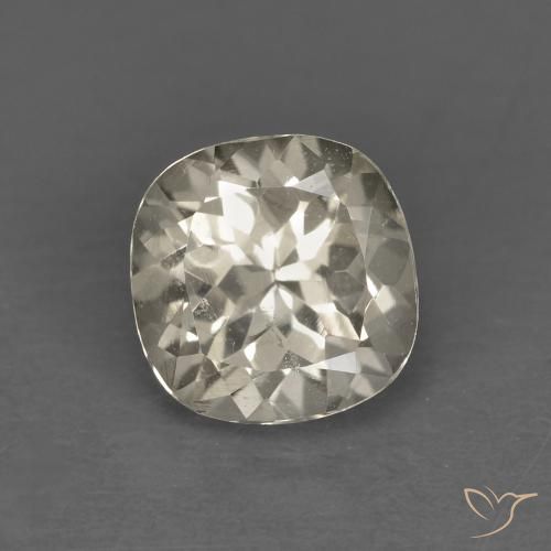 0.89ct Naturale Giallo chiaro Morganite, Cuscino, VS