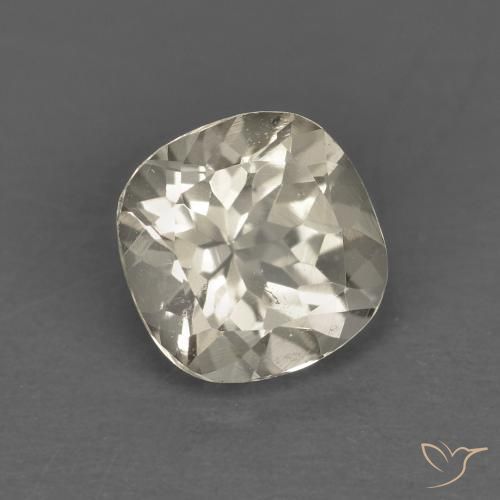Morganite Giallo chiaro naturale da 0.89 ct, Cuscino, VS