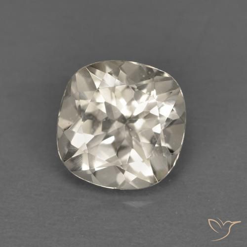 0.81ct Naturale Giallo chiaro Morganite, Cuscino, VS