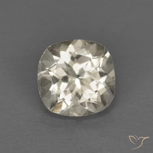 0.72ct Naturale Giallo chiaro Morganite, Cuscino, VS