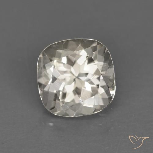 0.84ct Naturale Giallo chiaro Morganite, Cuscino, VS