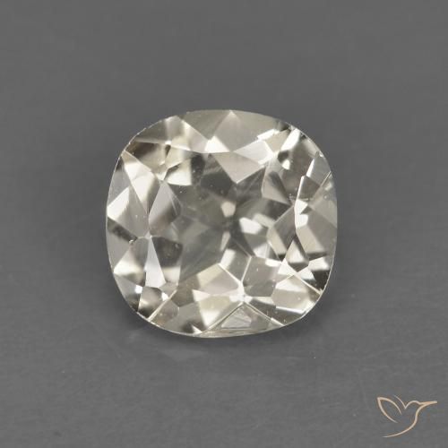 0.72ct Naturale Giallo chiaro Morganite, Cuscino, VS