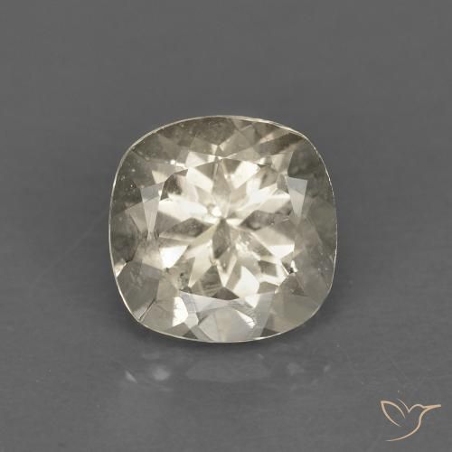 0.82ct Naturale Giallo chiaro Morganite, Cuscino, VS
