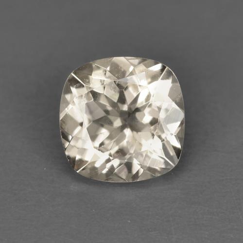 Morganite naturale dorato da 0,81 ct, taglio a cuscino, VS