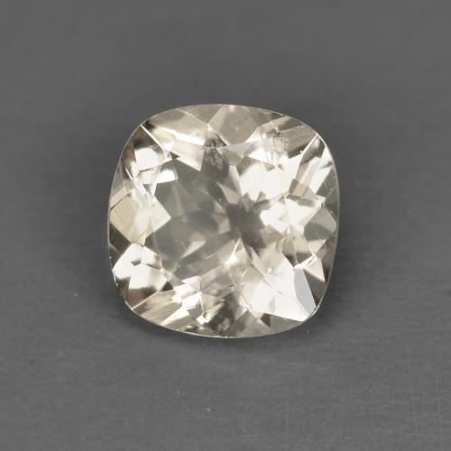 Morganite naturale dorato da 0,81 ct, taglio a cuscino, VS