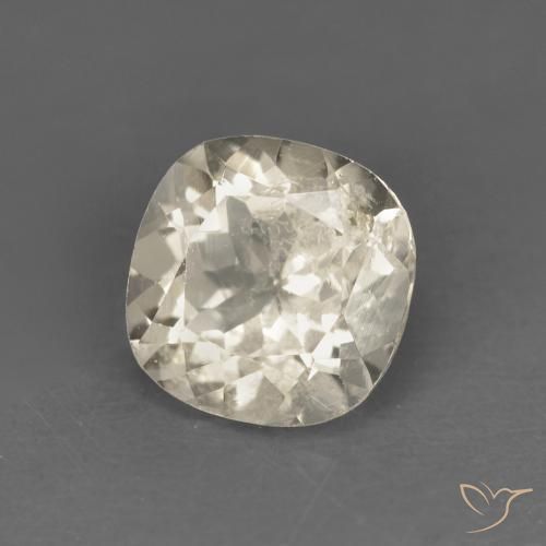 Morganite Dorato chiaro naturale da 0.87 ct, Cuscino, VS