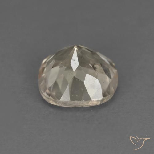 Morganite Dorato chiaro naturale da 0.87 ct, Cuscino, VS