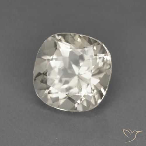 Morganite Dorato chiaro naturale da 0.99 ct, Cuscino, VS