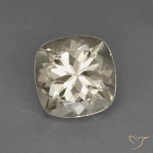 1.05ct Naturale Dorato chiaro Morganite, Cuscino, VS