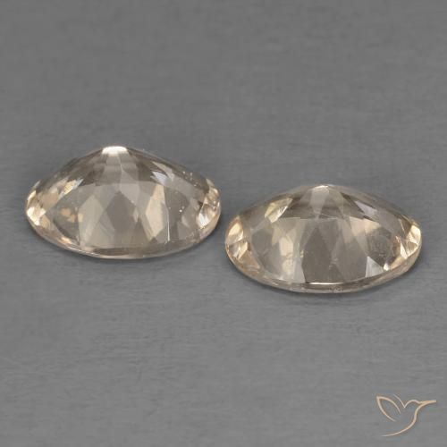 Gemme di Morganite Dorato chiaro naturale da 1.87 ct, Ovale, VS