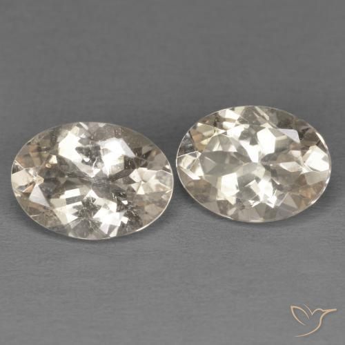 Gemme di Morganite Dorato chiaro naturale da 2.06 ct, Ovale, VS