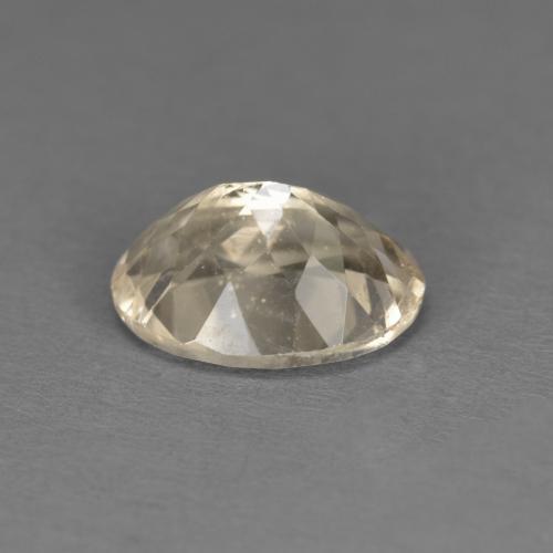 Morganite naturale dorato da 1,14 ct, taglio ovale, VS