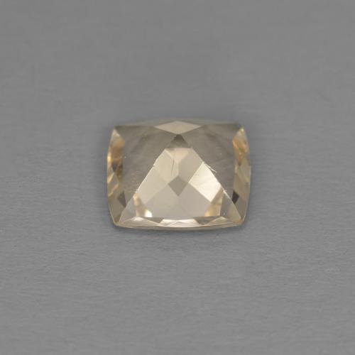 Morganite naturale dorato da 0,68 ct, taglio a cuscino, VS