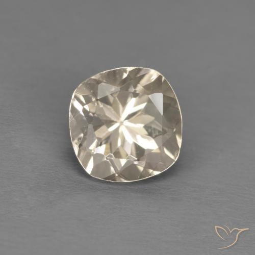 Morganite Dorato chiaro naturale da 1.00 ct, Cuscino, VS