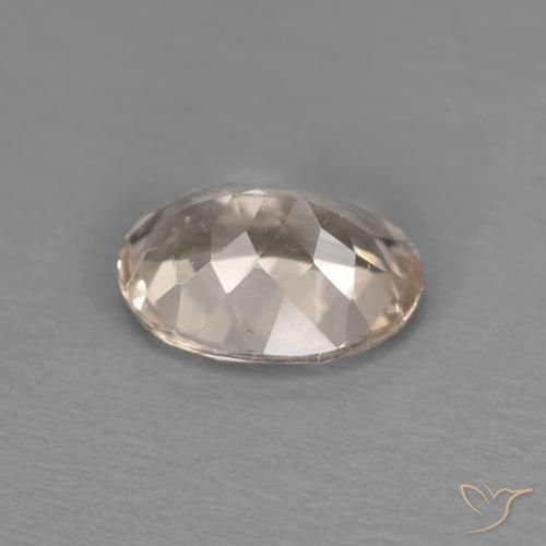 Morganite Rosa medio naturale da 1.15 ct, Ovale, VS