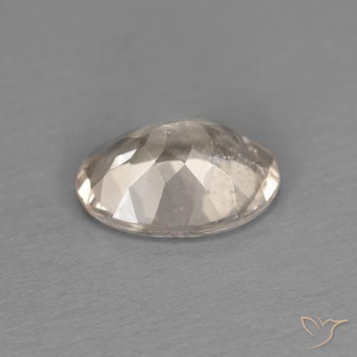 Morganite Dorato chiaro naturale da 1.08 ct, Ovale, VS