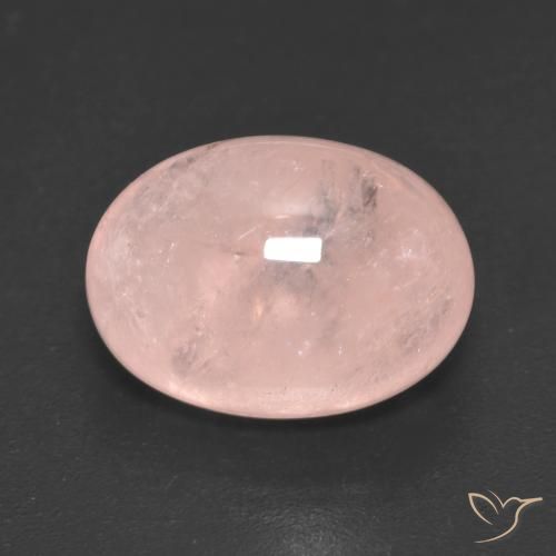 7.81ct Naturale Rosa rosa Morganite, Ovale, Traslucido