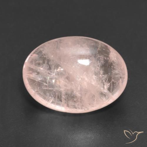 7.80ct Naturale Rosa chiaro Morganite, Ovale, Trasparente