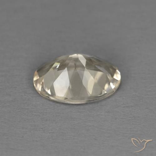 Morganite Dorato chiaro naturale da 1.01 ct, Ovale, VS