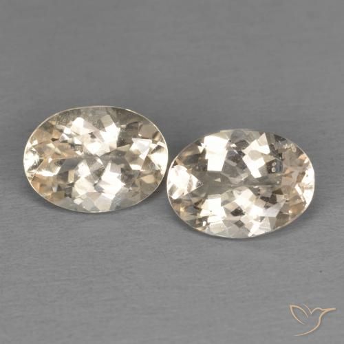 Gemme di Morganite Arancione chiaro naturale da 2.03 ct, Ovale, VS
