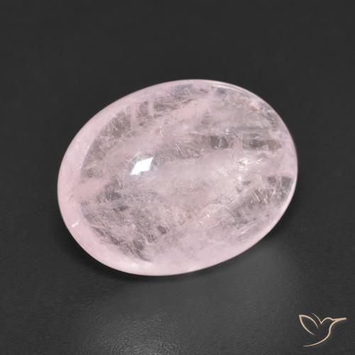 Morganite Rosa Molto Chiaro naturale da 7.10 ct, Ovale, Trasparente