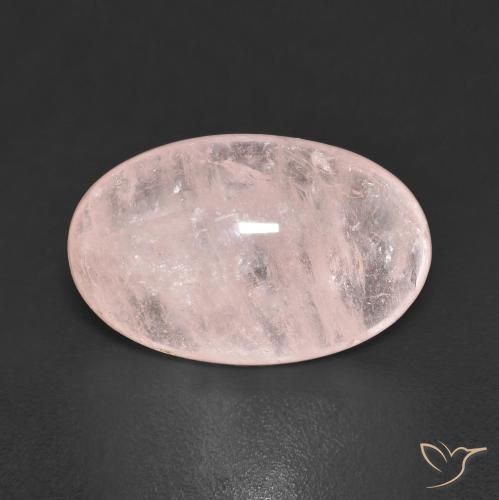 6.70ct Naturale Rosa corallo Morganite, Ovale, Trasparente
