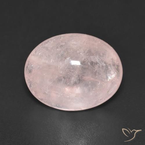 5.89ct Naturale Rosa chiaro Morganite, Ovale, Trasparente