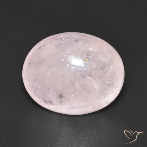 5.37ct Naturale Rosa chiaro Morganite, Ovale, Traslucido