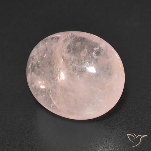 Morganite Rosa medio naturale da 4.45 ct, Ovale, Trasparente