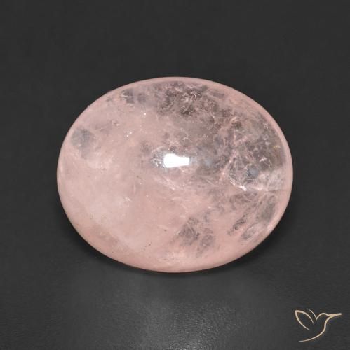 6.02ct Naturale Rosa medio Morganite, Ovale, Trasparente