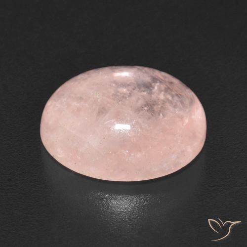 Morganite Rosa medio naturale da 6.02 ct, Ovale, Trasparente