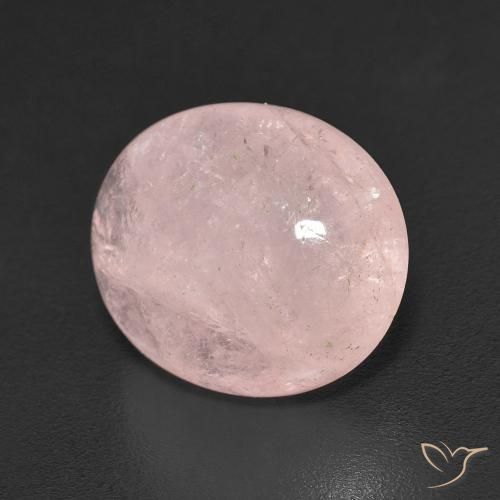 Morganite Rosa medio naturale da 6.44 ct, Ovale, Trasparente