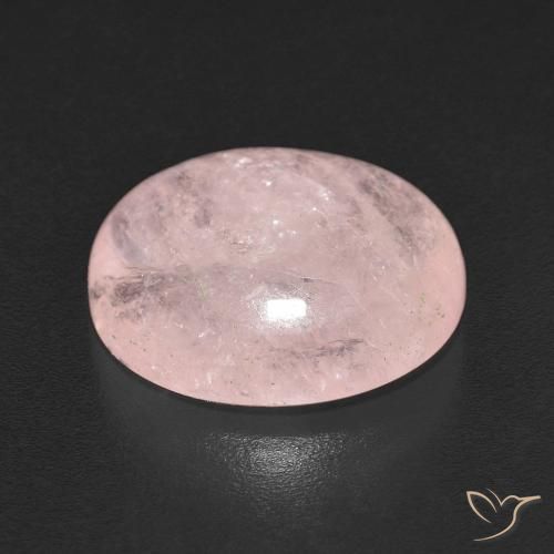 Morganite Rosa medio naturale da 6.44 ct, Ovale, Trasparente