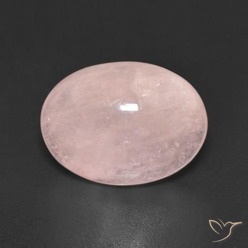 5.52ct Naturale Rosa medio Morganite, Ovale, Traslucido