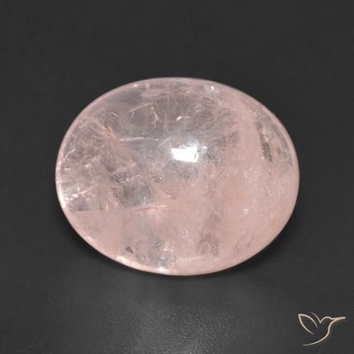 4.71ct Naturale Rosa medio Morganite, Ovale, Trasparente